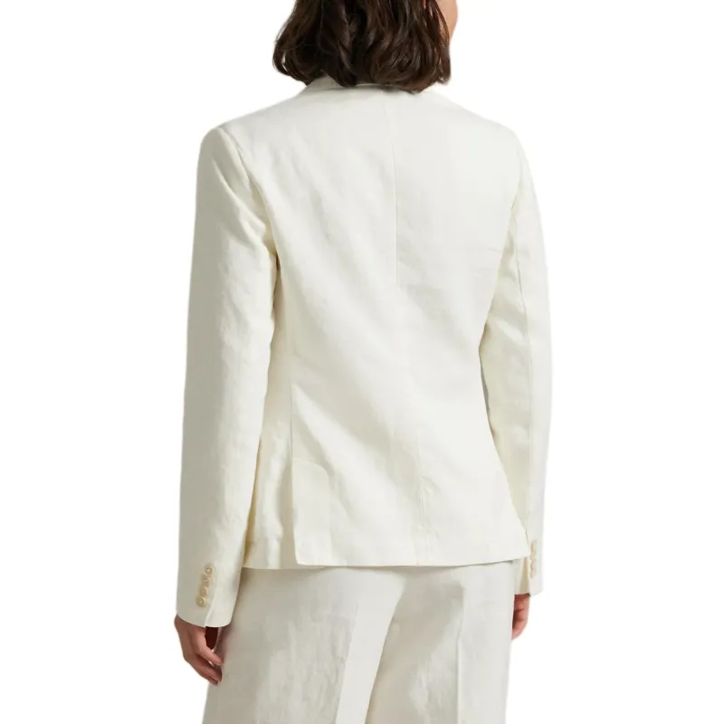 Polo Ralph Lauren Business Suit Coat Women's White-3