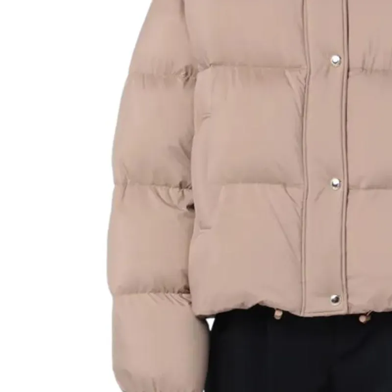 MIU MIU SS25 Down Jacket Women's Gray Ropes-4