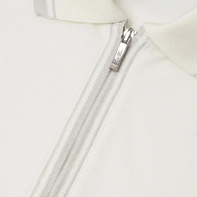 Loro Piana Polo Shirt Men's White-6