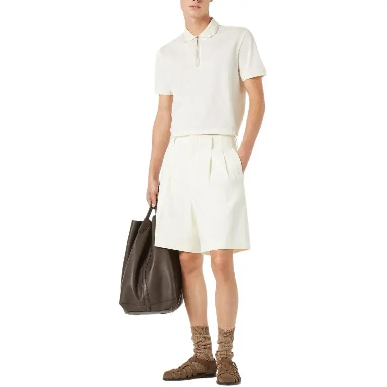 Loro Piana Polo Shirt Men's White-3