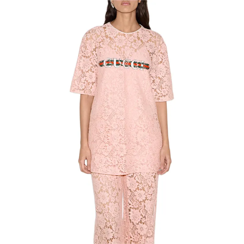 GUCCI T Shirts Women's Pink-2