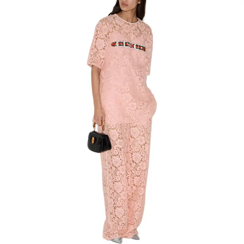 GUCCI T Shirts Women's Pink-1