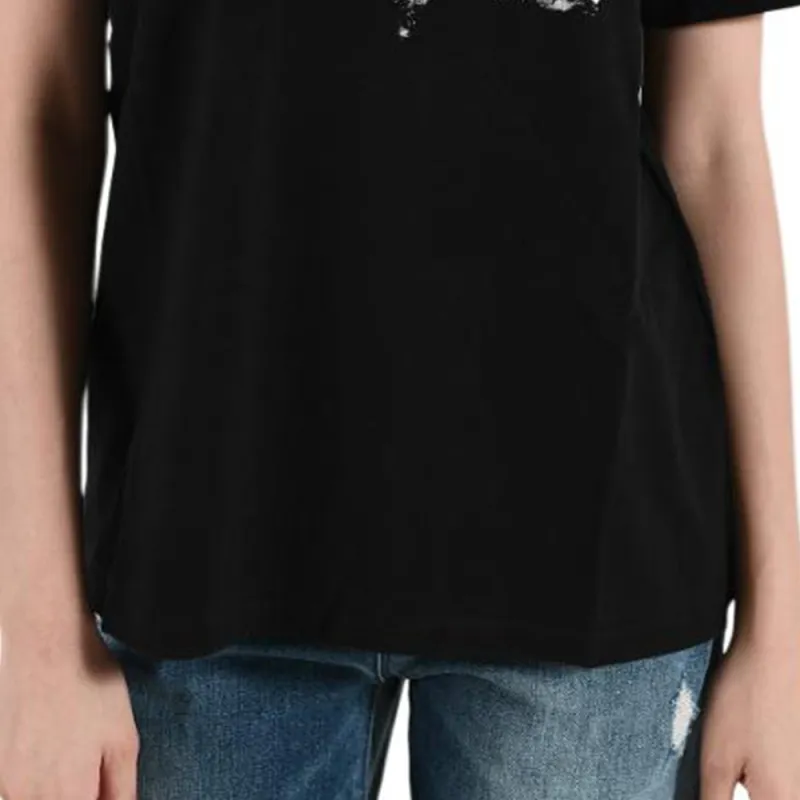 SAINT LAURENT T Shirt Women's Black-4
