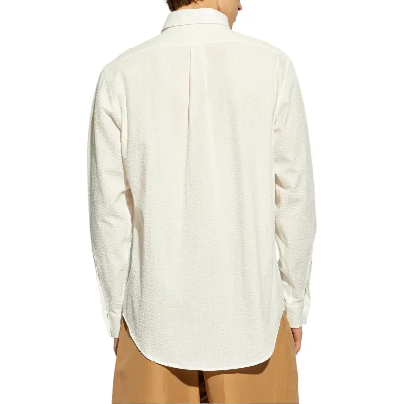 Givenchy Logo Detailed Long Sleeved Shirt-3