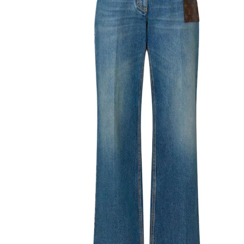 LOUIS VUITTON High Waist Jeans-1