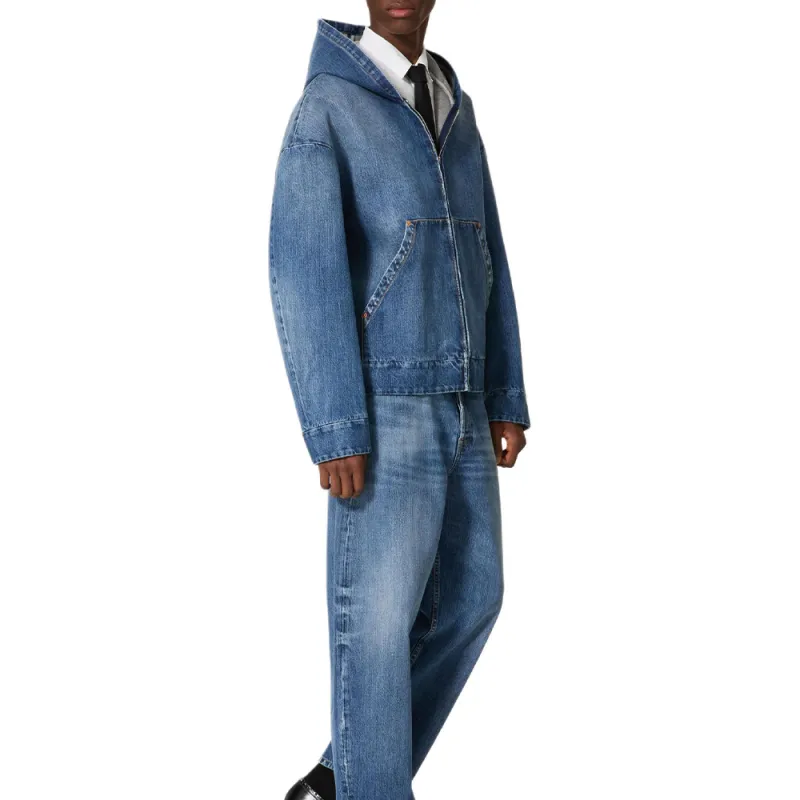 Valentino Denim Jacket Men's Blue-2
