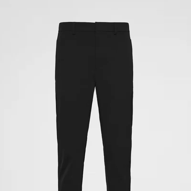PRADA Suit Trousers Men Black-3