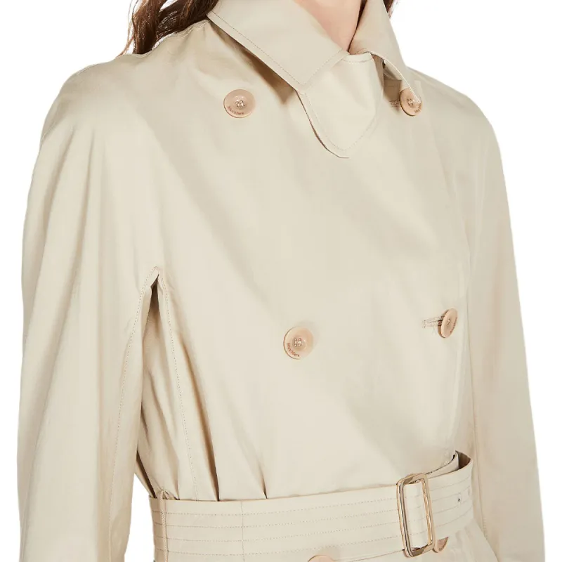 MaxMara Trench Coat Women's Khaki-3
