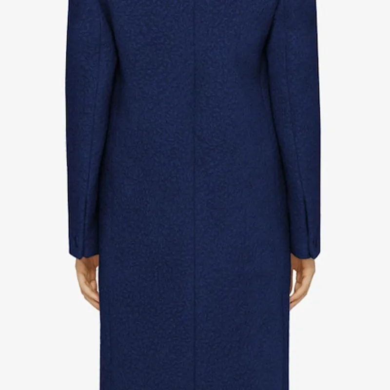 GIVENCHY FW24 Coat Women's Sapphire Blue-5