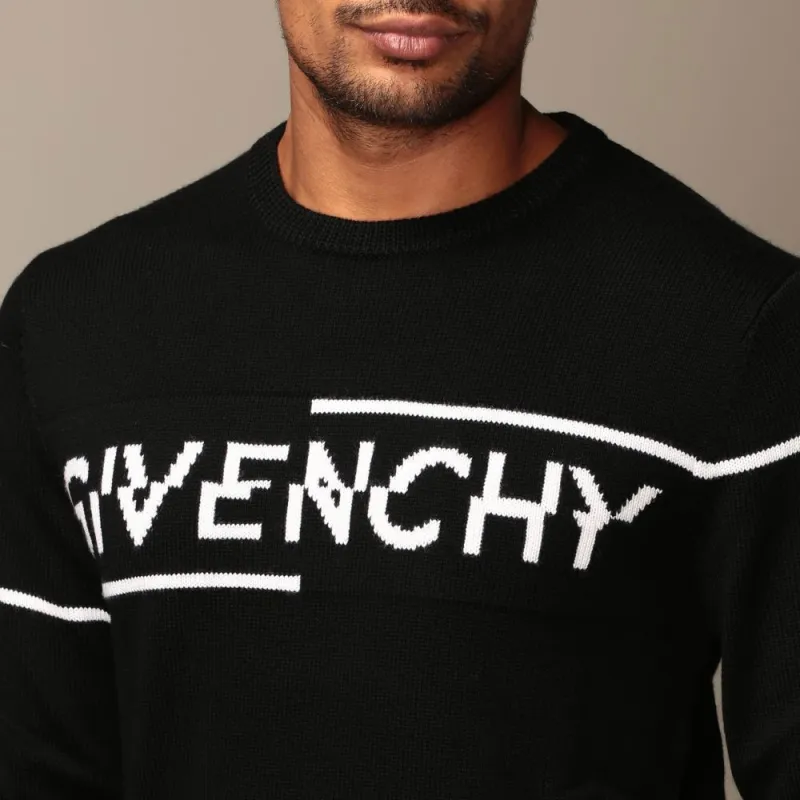 GIVENCHY SS21 Knitwear Men's Black-4