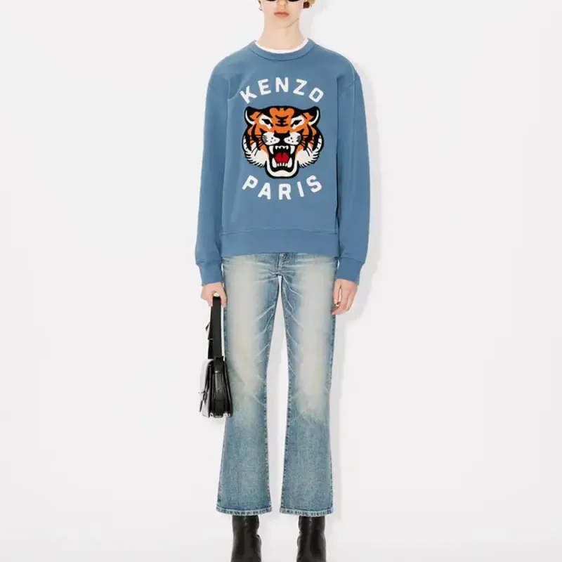 KENZO Lucky Tiger Embroidered Crewneck Sweatshirt-2
