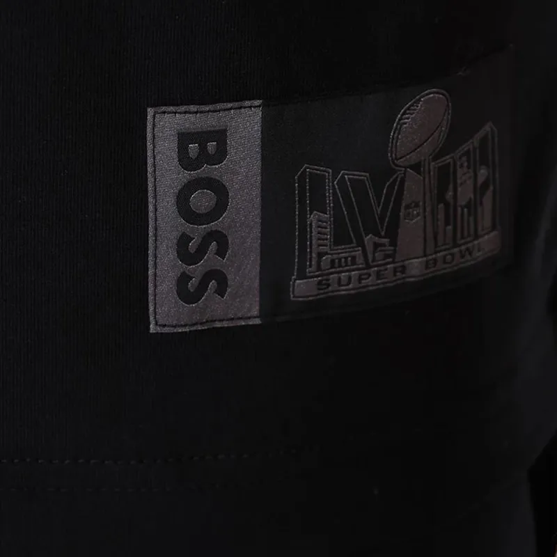 HUGO BOSS T Shirts Men Black-4