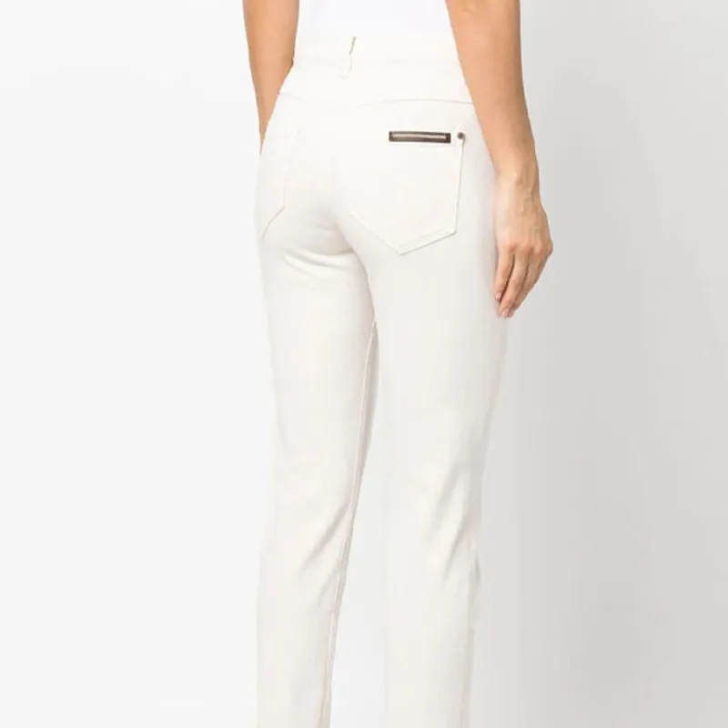 Brunello Cucinelli Mid Rise Stretched Jeans-2