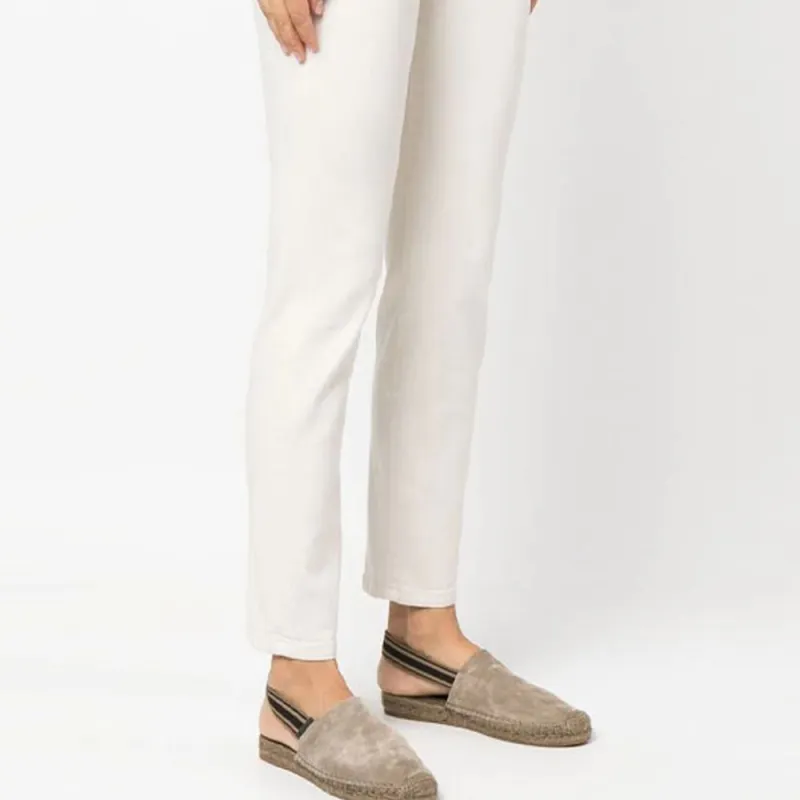 Brunello Cucinelli Mid Rise Stretched Jeans-1