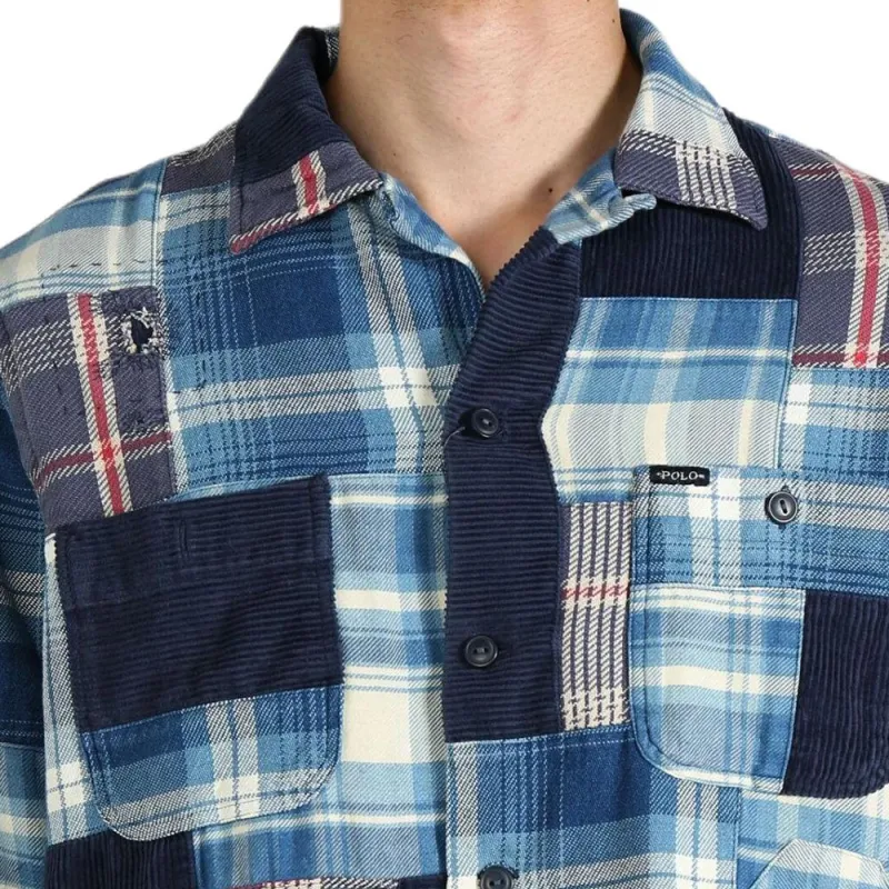 Polo Ralph Lauren Patchwork Design Shirt-4