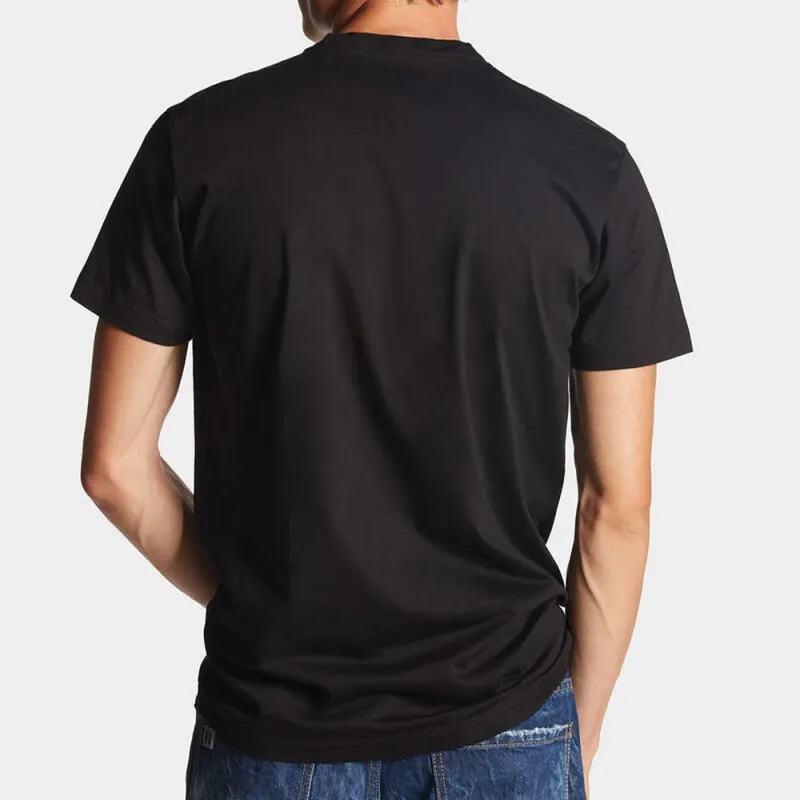 Dsquared2 Icon Logo Printed Crewneck T Shirt-3