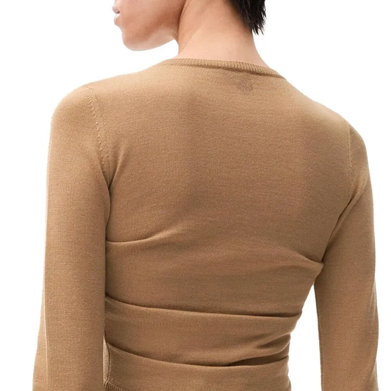 LOEWE FW24 Knitwear Women's Brown-5