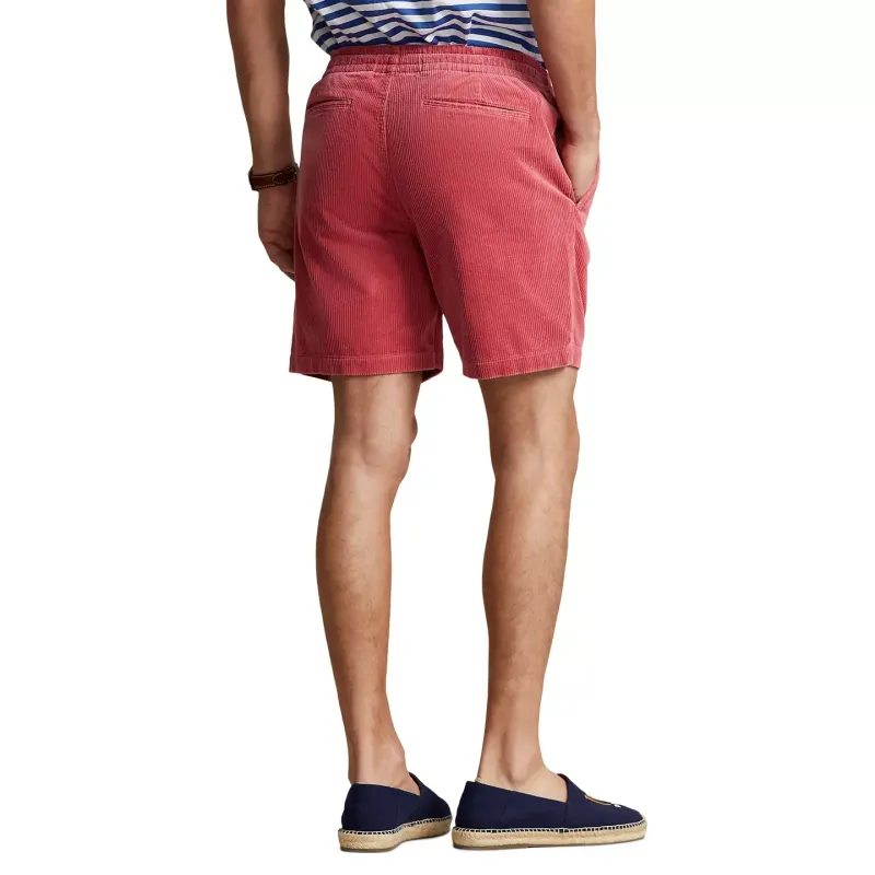 Polo Ralph Lauren Logo Embroidered Corduroy Shorts-4