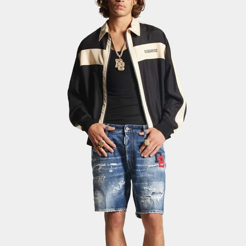 DSQUARED 2 Distressed Denim Shorts-2