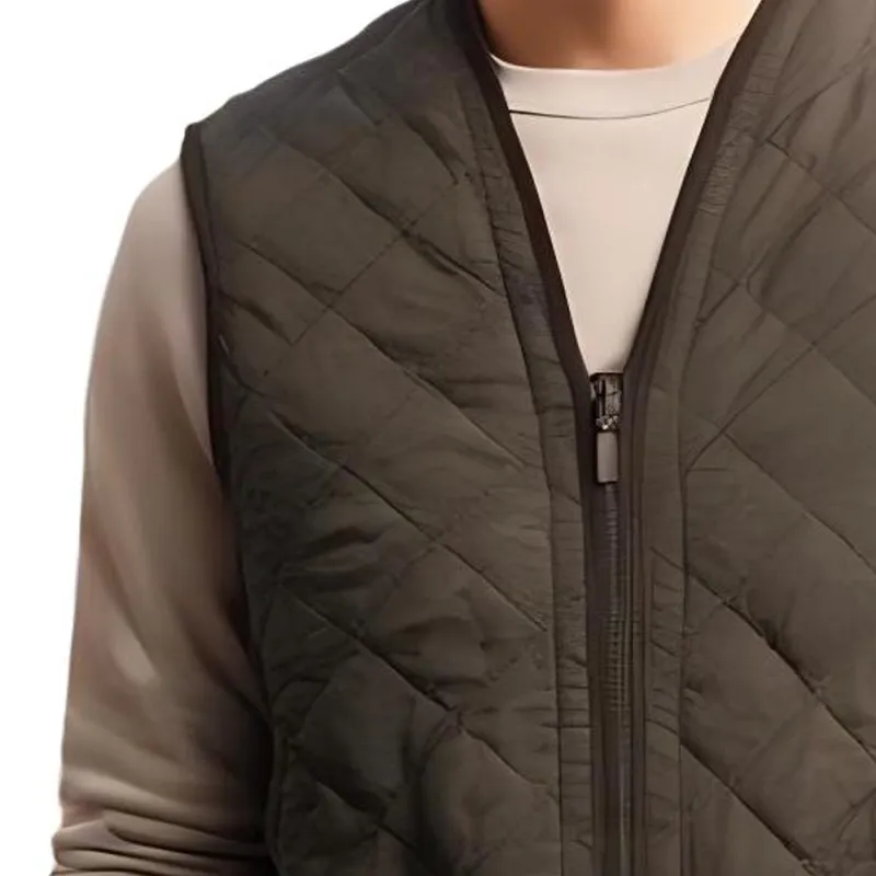 BARBOUR Quilted Zip Up Vest-5
