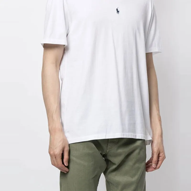 Polo Ralph Lauren Logo Embroidered Crewneck T Shirt-4
