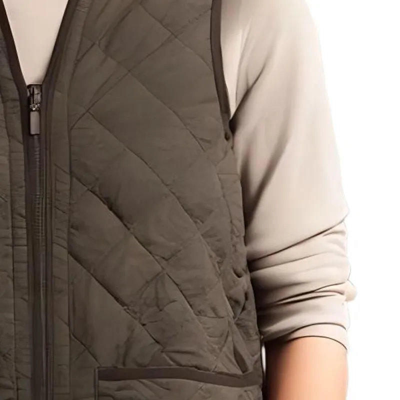BARBOUR Quilted Zip Up Vest-4