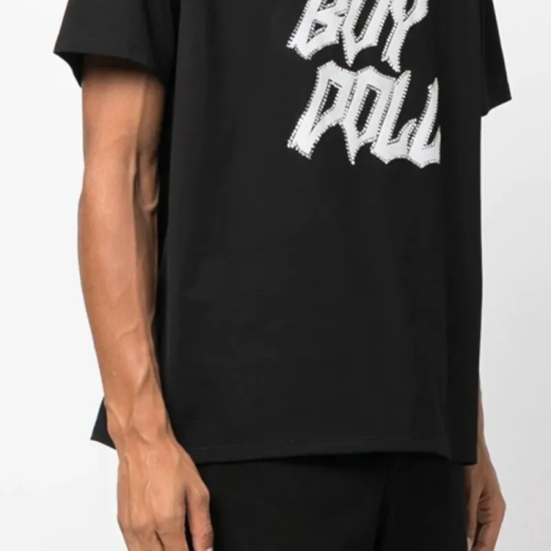 CELINE New Men'S Collection   Boy Doll FW22 T Shirt Men's Black-4
