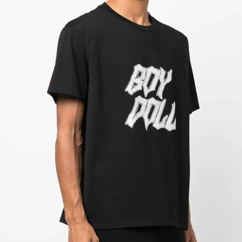 CELINE New Men'S Collection   Boy Doll FW22 T Shirt Men's Black-2