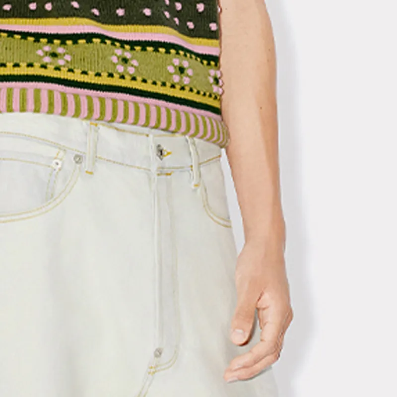 KENZO Fairisle Knitted Vest-3
