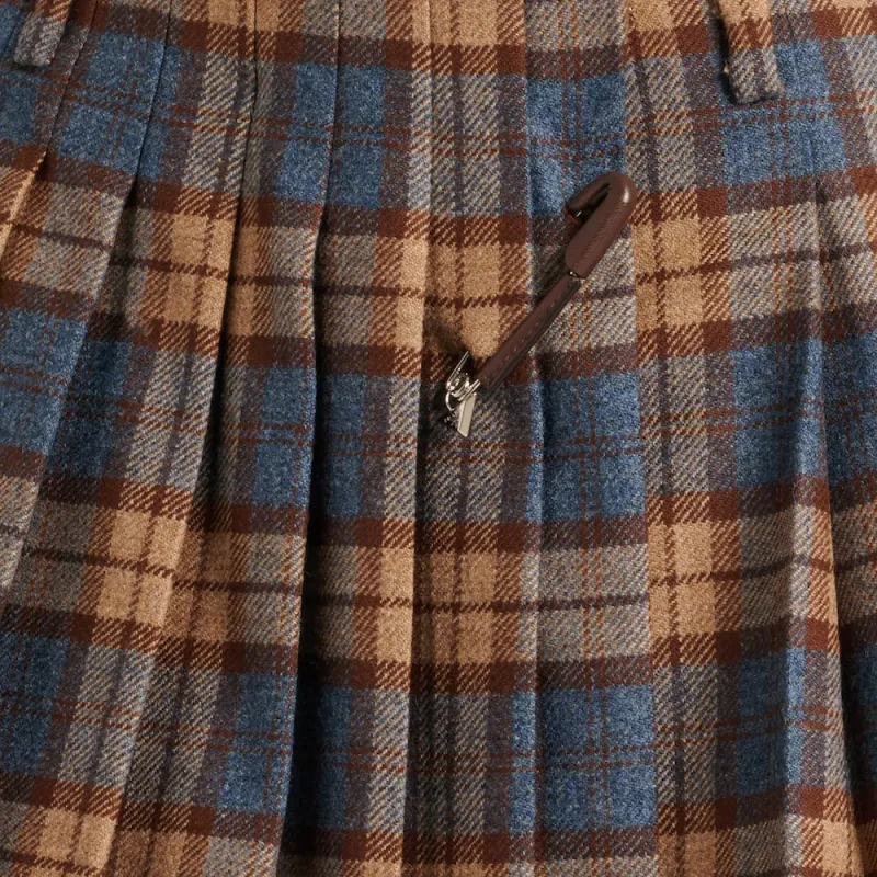 PRADA Checked Mini Skirt-6