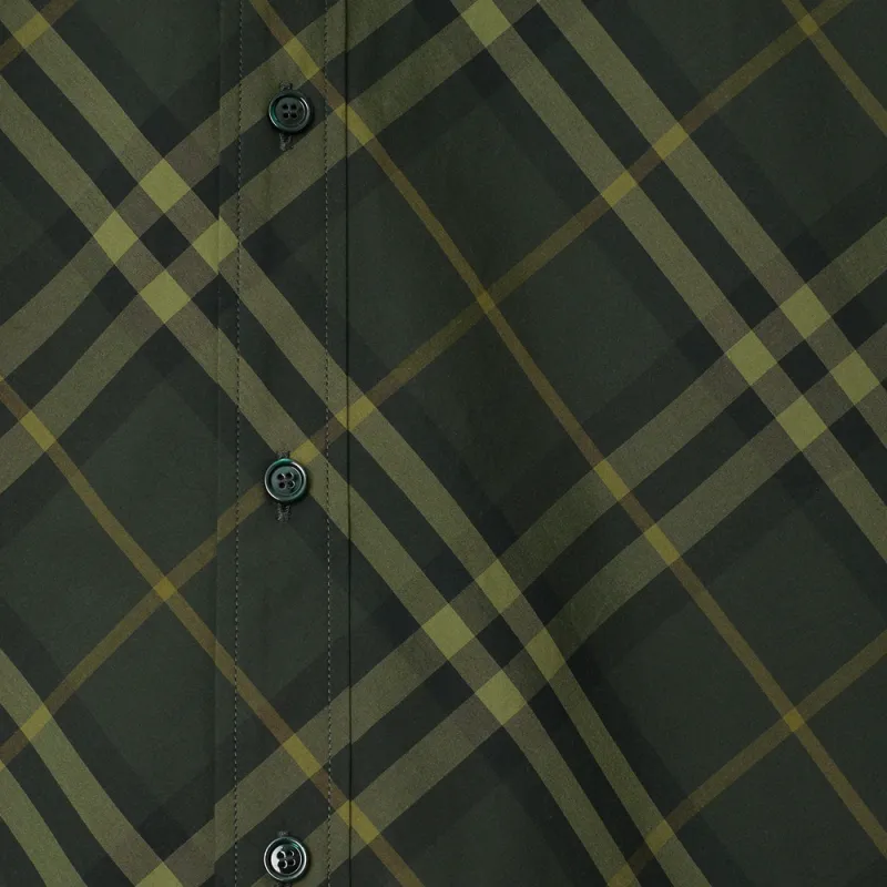 Burberry Shirt Men's Dark Green-5