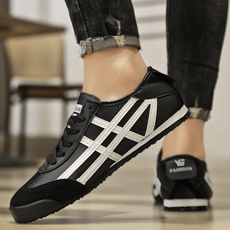 SHUXIAOBEI Low Top Casual Shoes Unisex White Blue-21