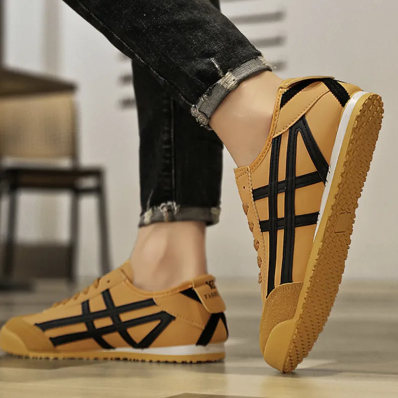 SHUXIAOBEI Low Top Casual Shoes Unisex White Blue-19