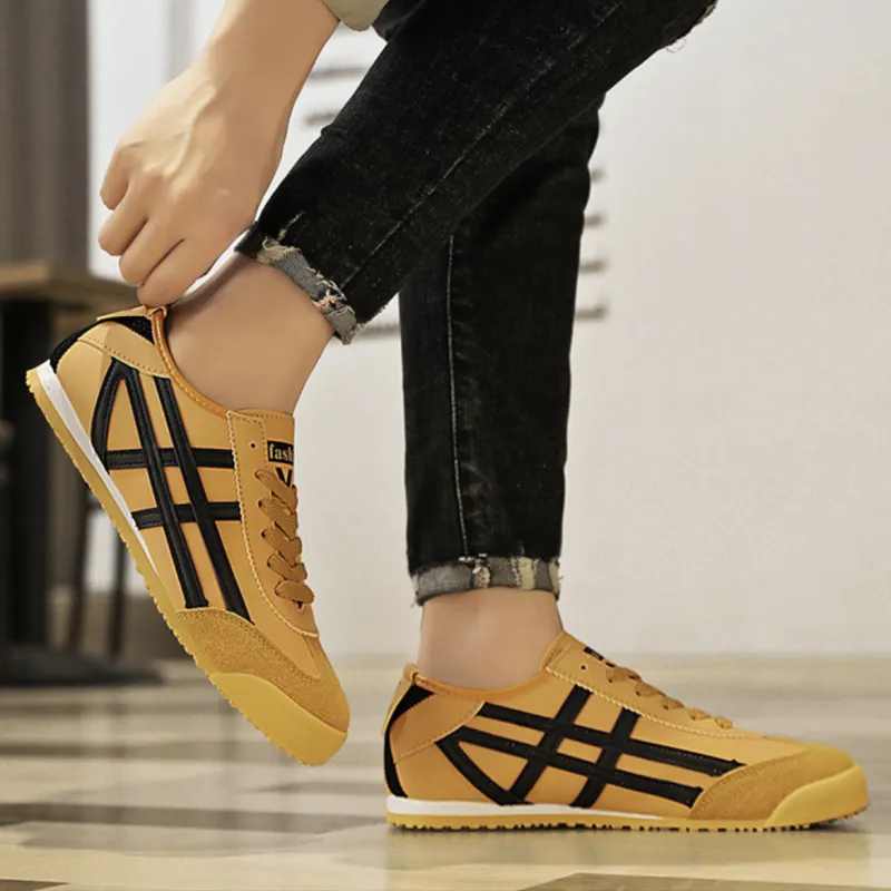 SHUXIAOBEI Low Top Casual Shoes Unisex White Blue-17