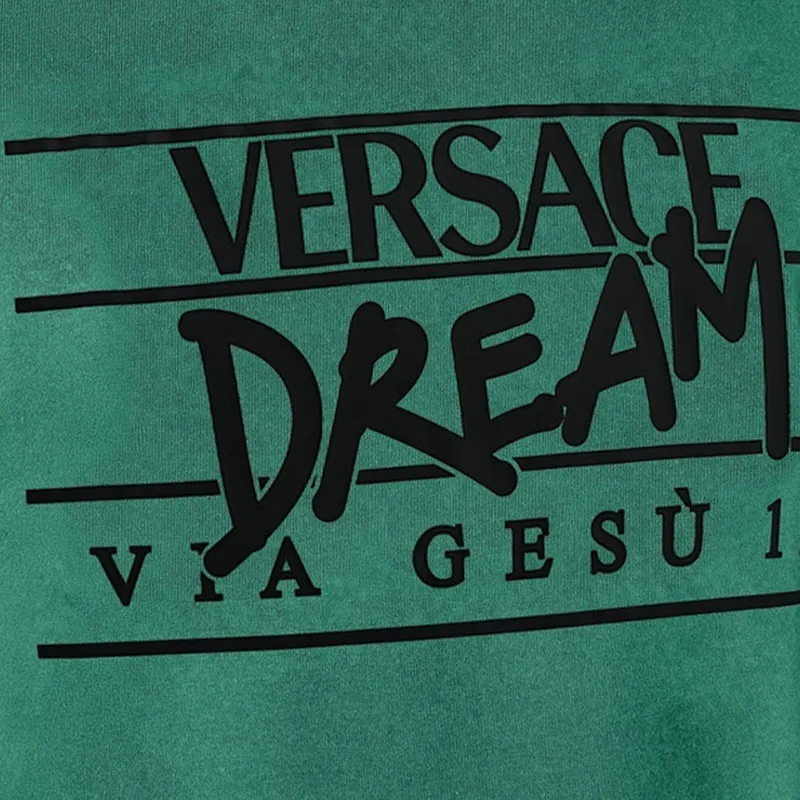 VERSACE SS22 T Shirt Men's Green-3