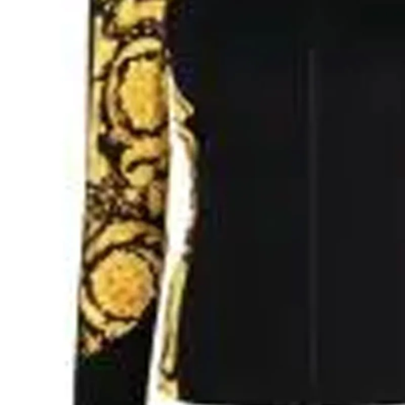VERSACE Baroque print Zip up Jacket-6