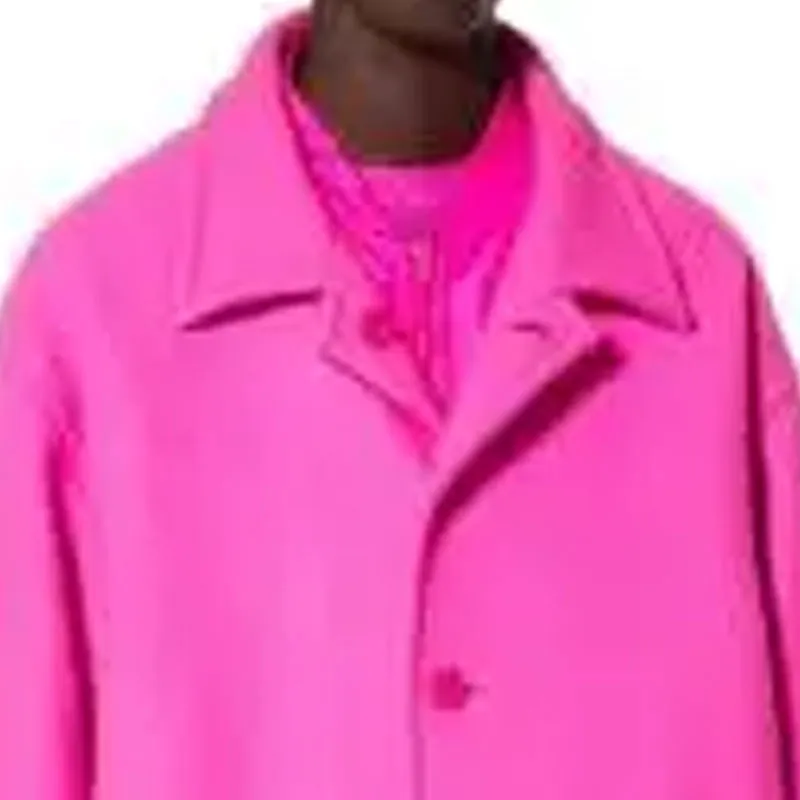 Valentino FW22 Jackets Coats Men's Rose Red-2