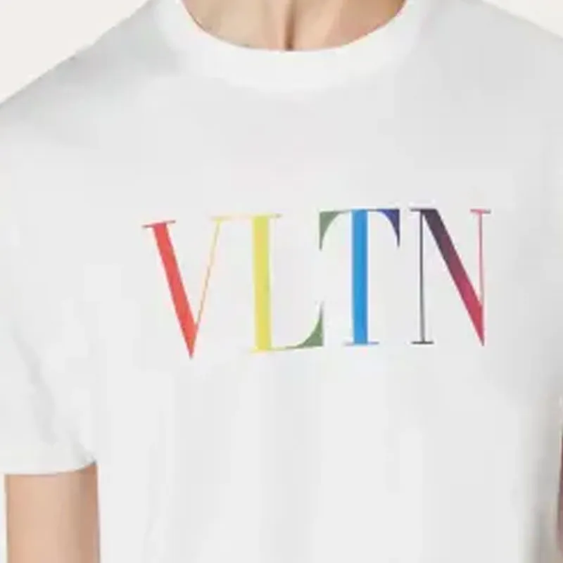 Valentino Vltn Print T shirt-4