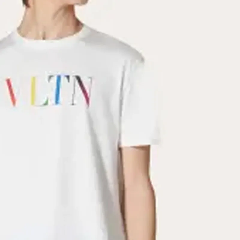 Valentino Vltn Print T shirt-5