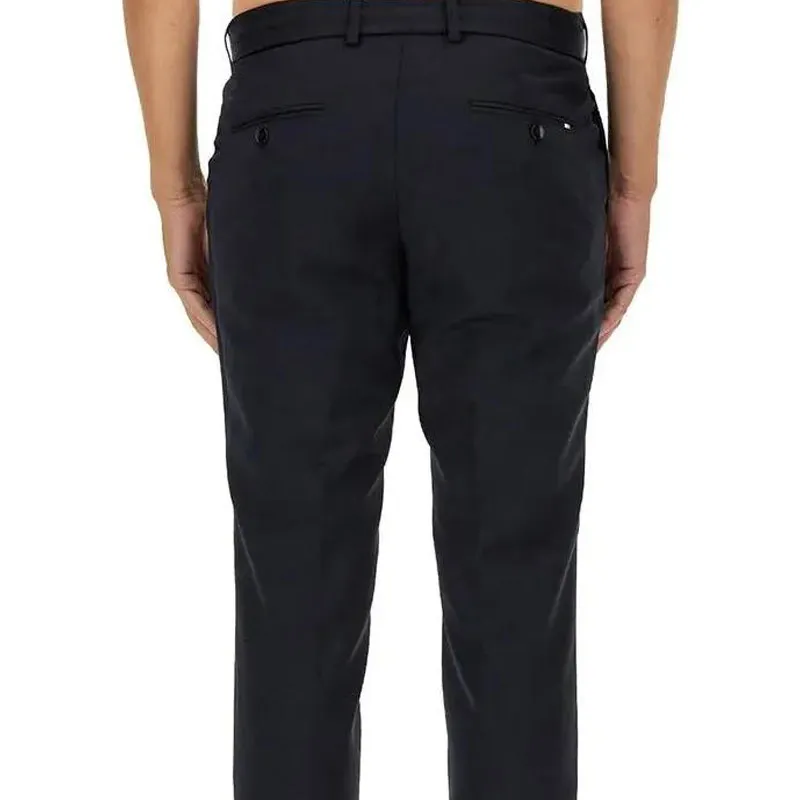 HUGO BOSS Straight Leg Tailored Trousers-4