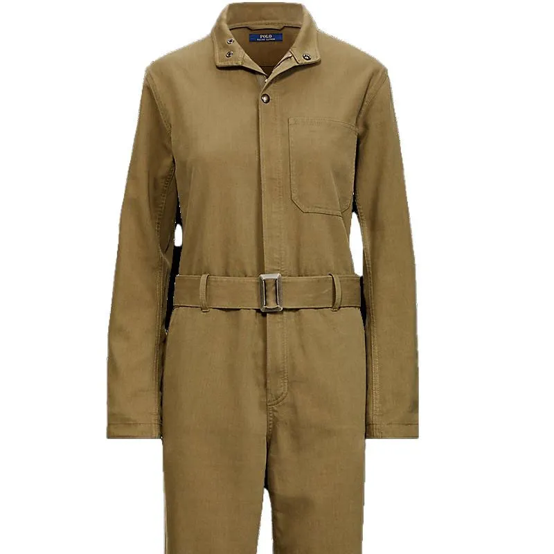 Polo Ralph Lauren Jumpsuits Women's Khaki Green-1