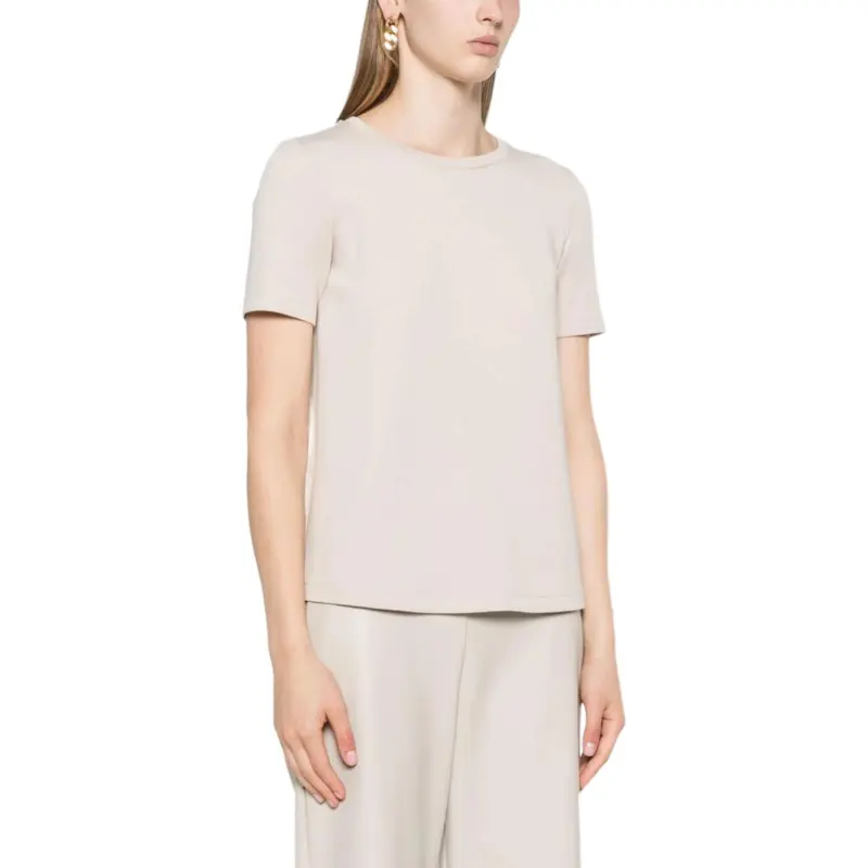 'S MAX MARA Short Sleeved Jersey T Shirt-3