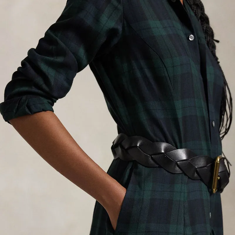Polo Ralph Lauren Long-Sleeved Dresses Women's Green-5