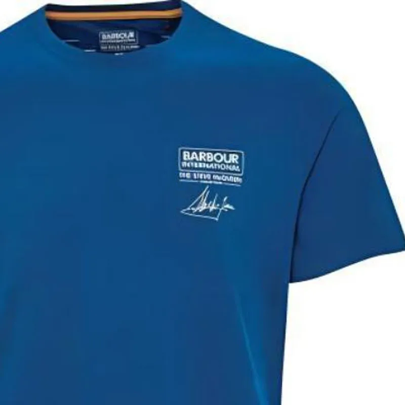 BARBOUR T Shirts Men Blue-3