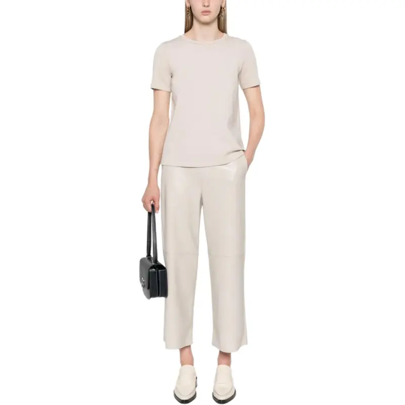 'S MAX MARA Short Sleeved Jersey T Shirt-1