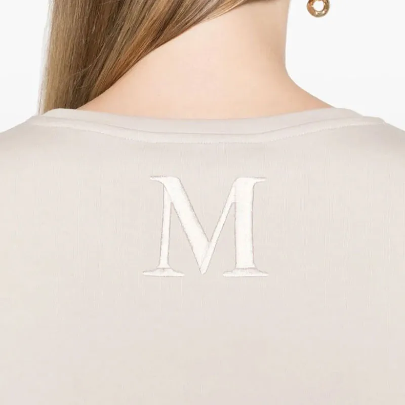 'S MAX MARA Short Sleeved Jersey T Shirt-4