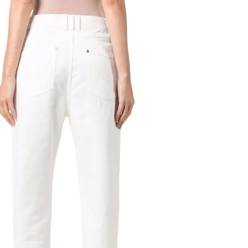 BALMAIN SS22 Jeans Women's White-4
