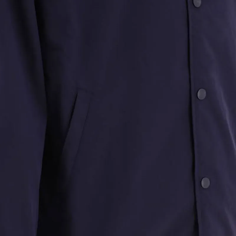AUTRY Logo Printed Textured Coach Jacket-3