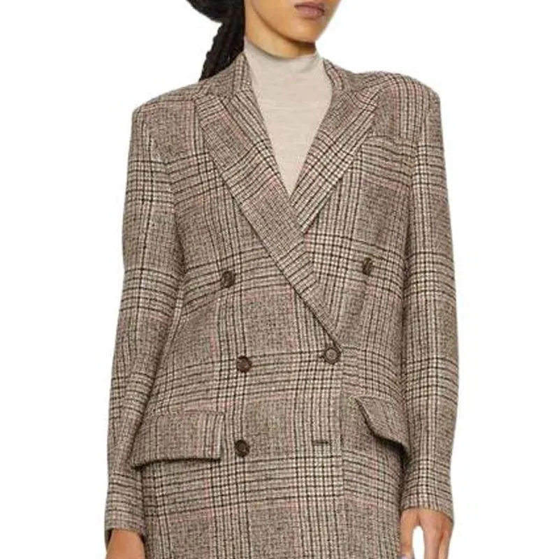 Brunello Cucinelli FW22 Coats Women's Multicolor-4