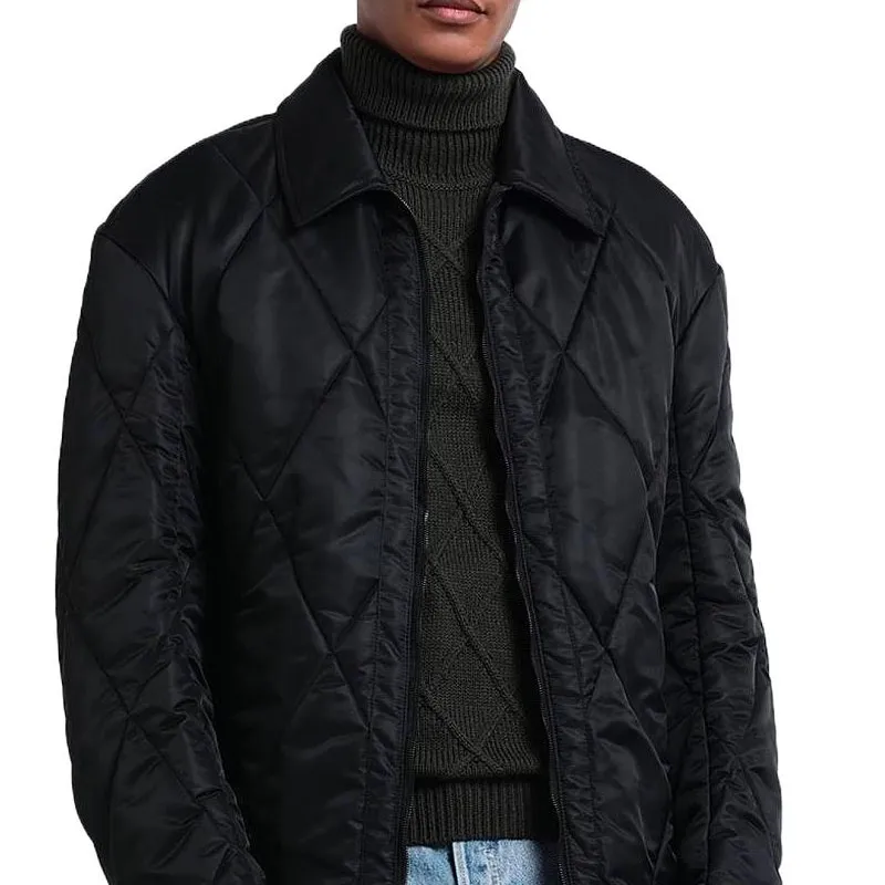 TRUSSARDI Diamond quilted Jacket-4